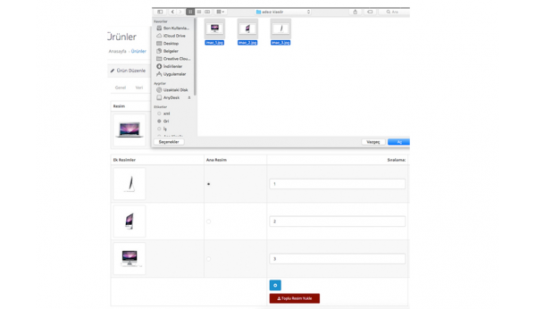 Opencart Toplu Resim Yükleme Modülü